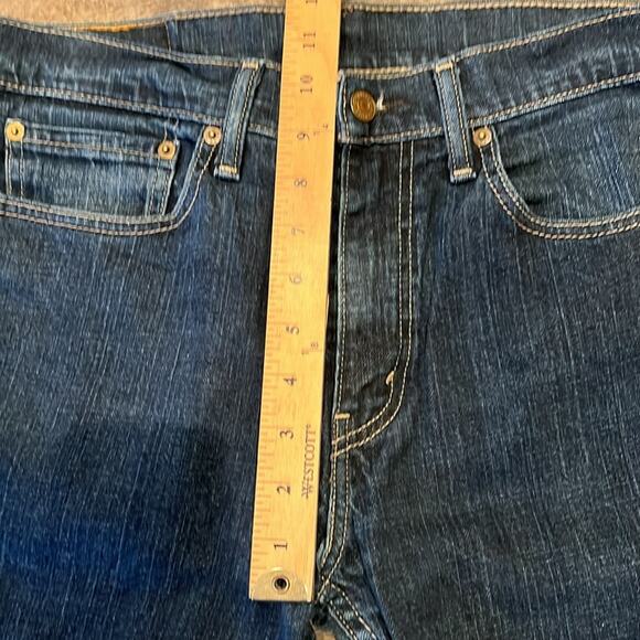 Levi's Men's Slim Fit Jeans Dark Wash Size 34x32 - Picture 7 of 12